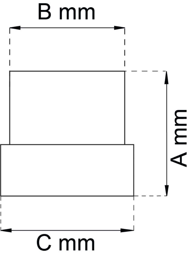 RUBBER BUFFER FOR DOOR STOP 8664