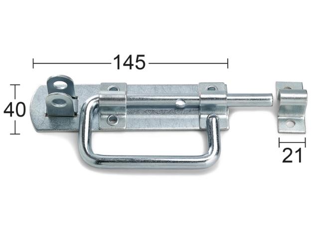 SHOOTING CRACK WITH HANDLE EL-GALV. 