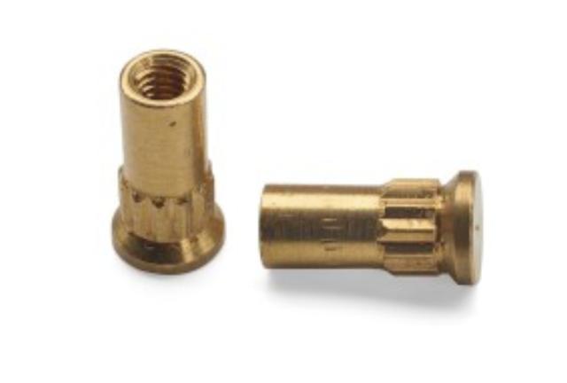 HOUSING NUT M4 BRASS LP