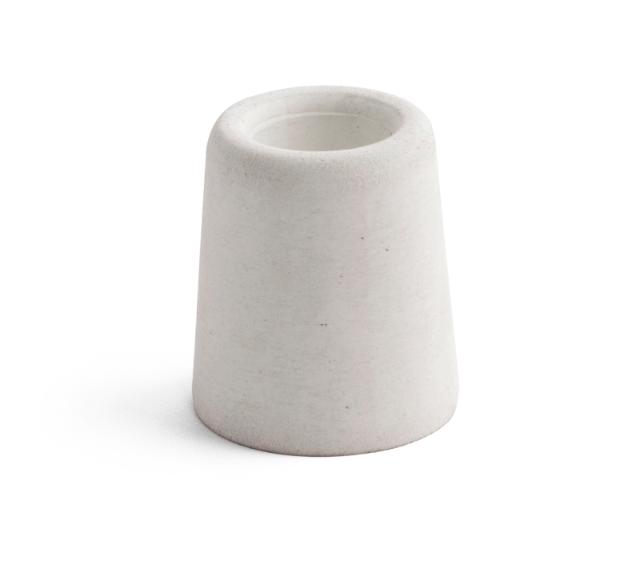 DOOR STOP RUBBER WHITE 