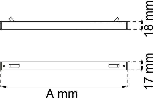 BIOB KLEP 495MM WIT 