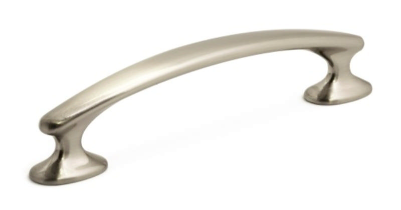 FURNITURE HANDLE MOLLY CC128 BRUSHED NICKEL
