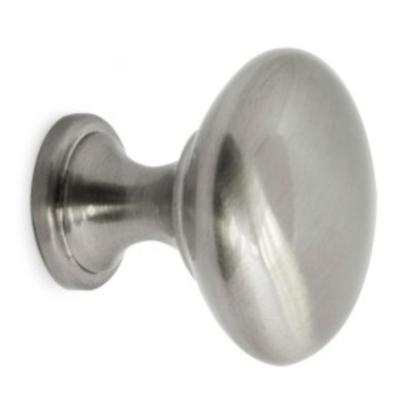 FURNITURE KNOB AMADEUS 32 MM PLATE. NICKEL