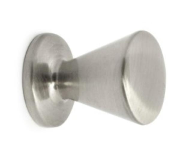 FURNITURE KNOB BILLY 18 MM BRUSHED