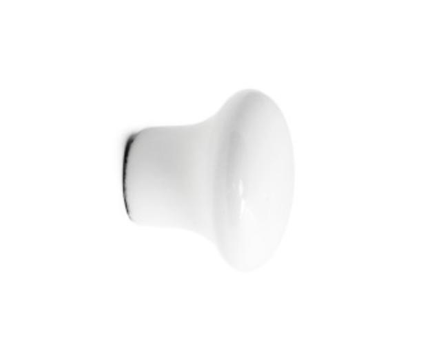 FURNITURE KNOB MARCUS 32MM PORCELAIN WHITE