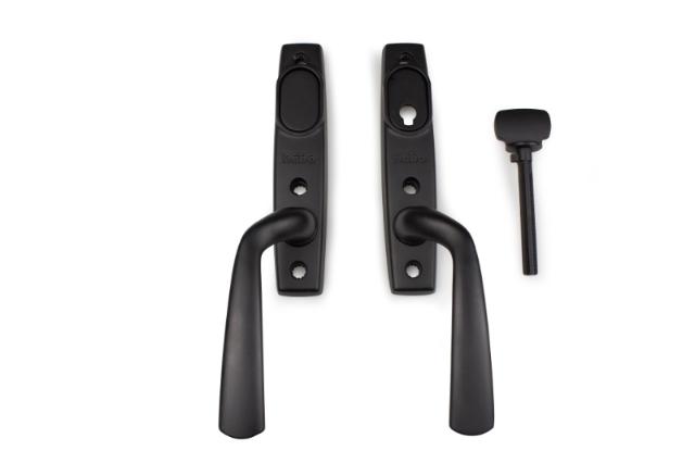 HANDTAG TILL TERRASDÖRR COPENHAGEN BORSTAD SVART