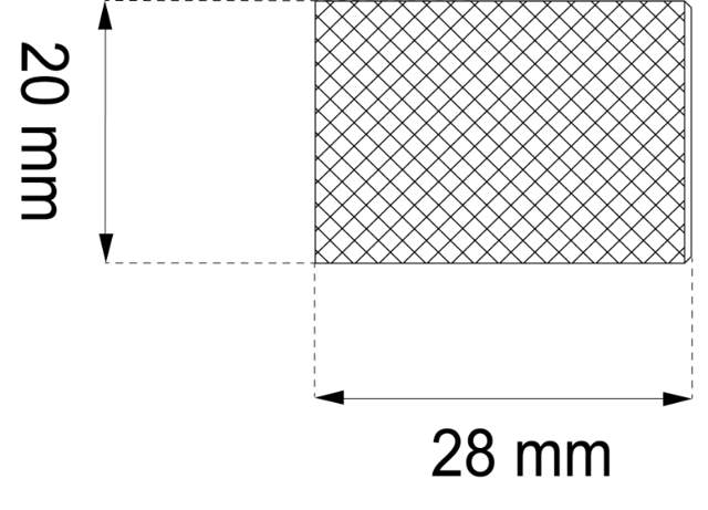 MÖBELKNOPF ELVIN 20 MM SAND