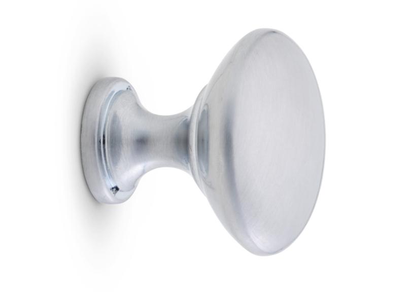 MEUBELKNOP AMADEUS 27,5 MM GEBORSTELD CHROOM