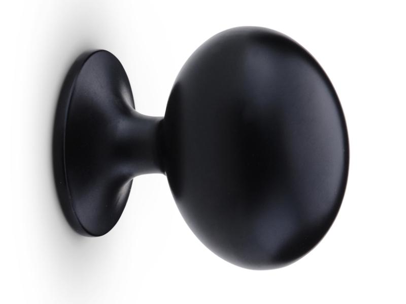 MEUBELKNOP VICTOR 35 MM ZWART