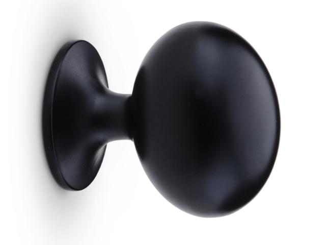 MEUBELKNOP VICTOR 35 MM ZWART