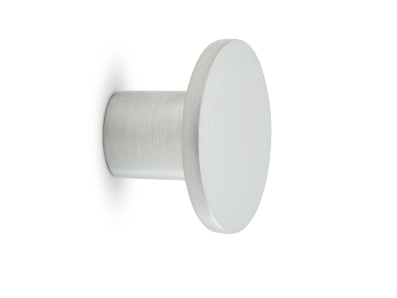 FURNITURE KNOB CHARLIE 28 MM BRUSHED CHROME