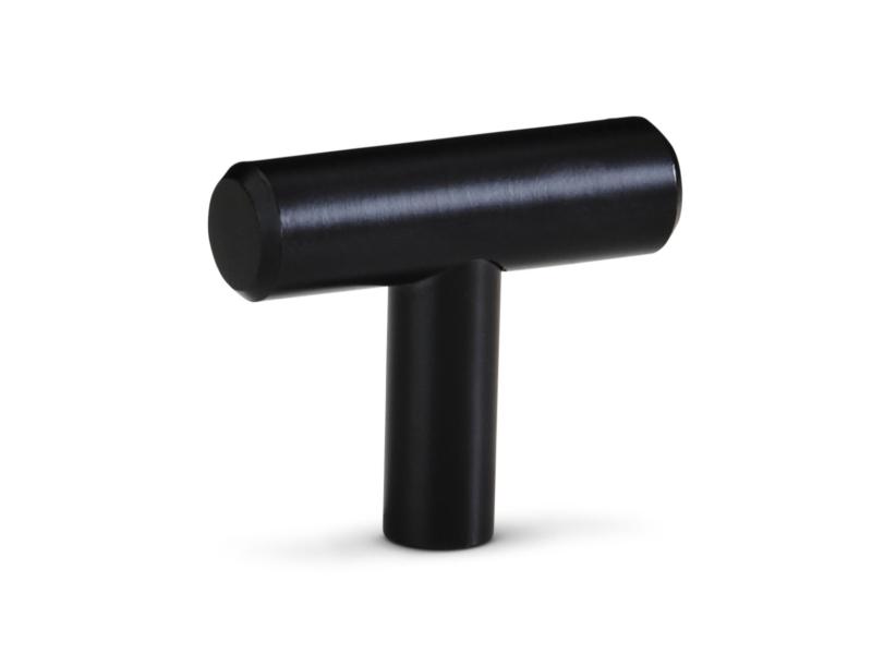 MEUBELKNOP NATHAN 40 MM ZWART