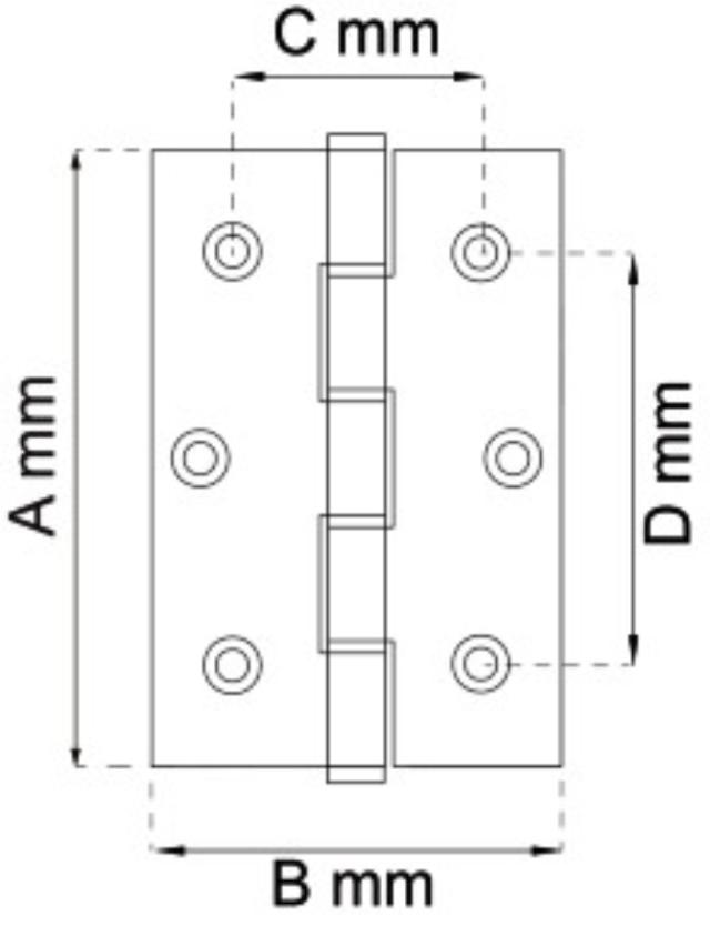 KANTENSCHARNIER 89X58X25MM RF-STAHL