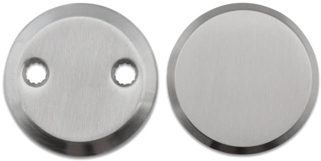 Lockit Blindrosette 1160 Edelstahl-Set