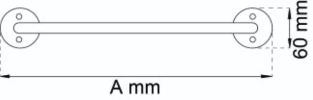 BADEWANNENGRIFF 3407-600 RF