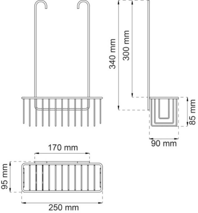 LUMINAIRE SHELF AZALEA SINGLE