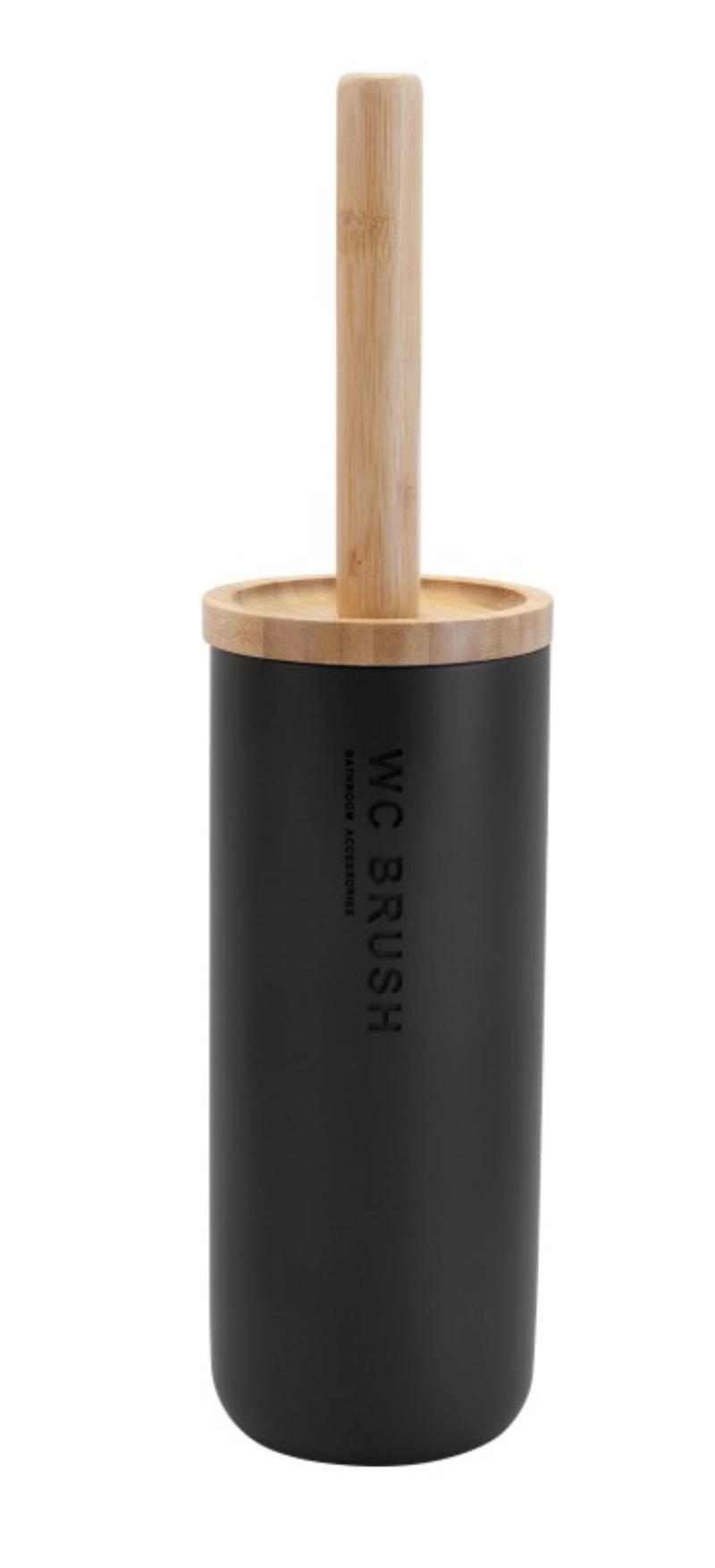 TOILET BRUSH SET NATURE BLACK