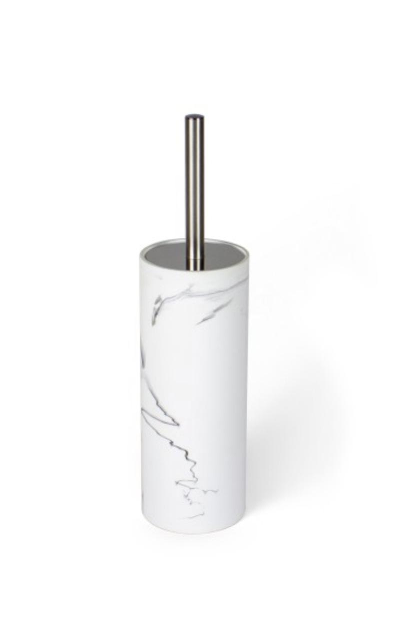 TOILET BRUSH SET MARBLE