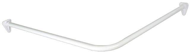 CURTAIN ROD 90X90 WHITE