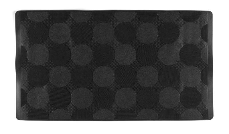 SLID MAT GARDENIA BATHTUB BLACK