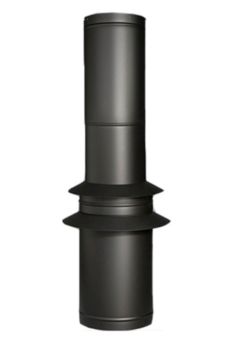 TG CHIMNEY SET 1.5 M, BLACK