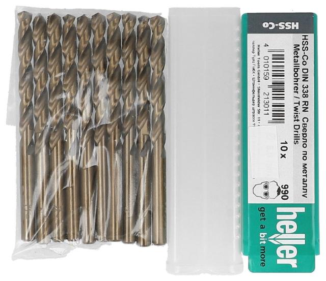 Heller Metallbohrer Kobalt HSS 8,30 mm Pck. a 10 Stk