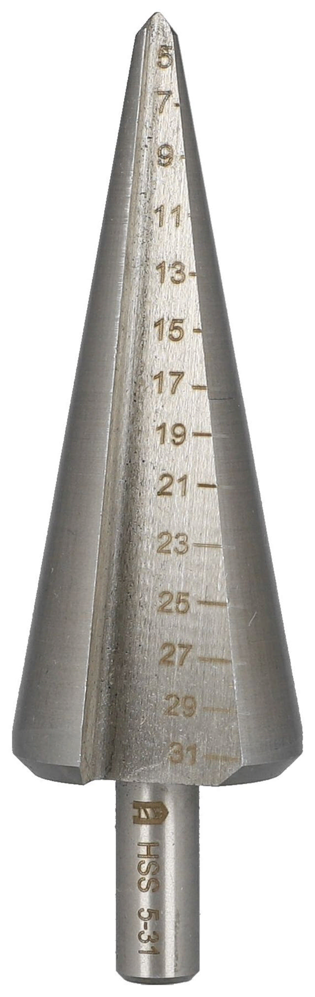 Eher dünne Stufensenker 5–31 mm