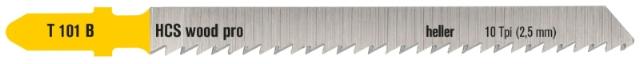 Heller jigsaw blade for wood 2.5x75mm