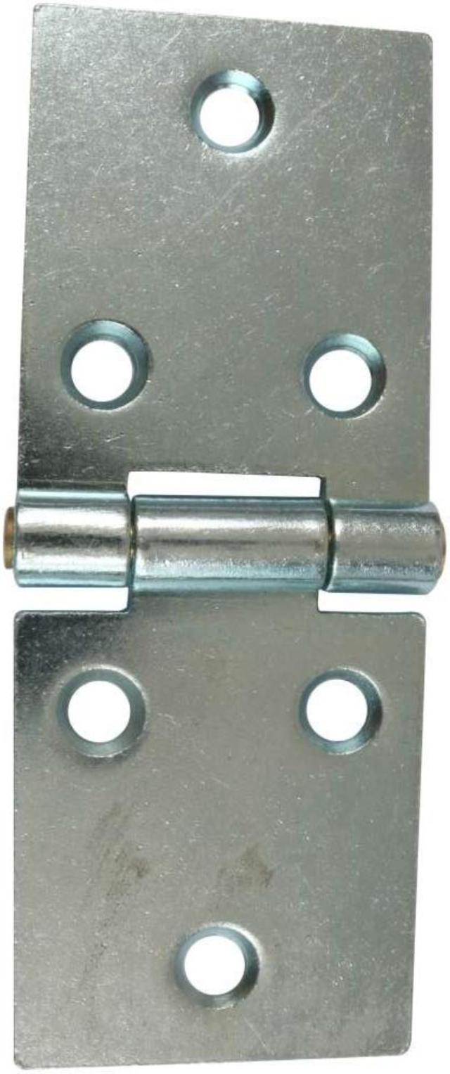 LEAF HINGE 25X72 MM WITH SCREWS Electro-galvanized Blue -