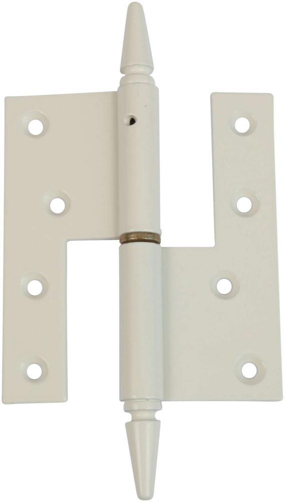 DOOR HINGE WITH/FIGURE KNOB Phosphate White Right