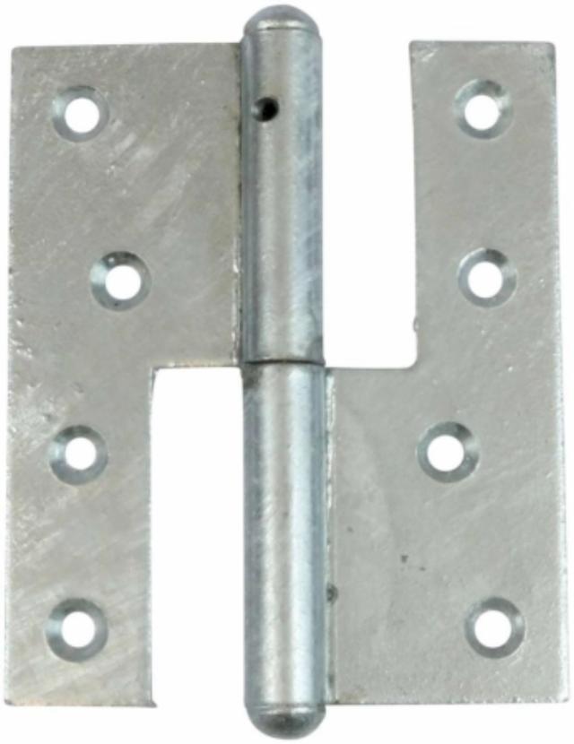 LIGHT DOOR HINGE 109X38 MM Hot-dip galvanized Left