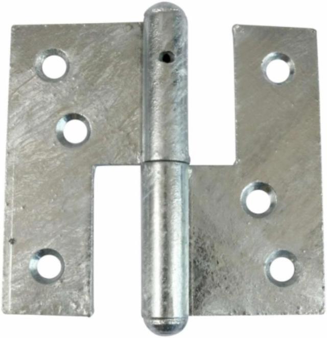 LIGHT DOOR HINGE 70X33 MM Hot-dip galvanized Left