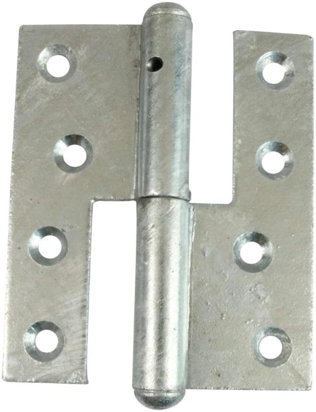 LIGHT DOOR HINGE 96X33 MM Hot-dip galvanized Right