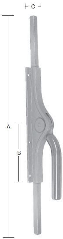 PASKVIL 2250 MM  Brun Lige