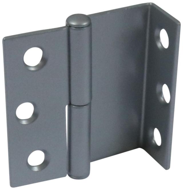 CABINET HINGE 50 MM-17/20 Phosphated Gray Left