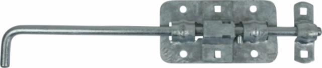 SHUTTLE ROTARY LOCKABLE 410 MM Hot-dip galvanized -