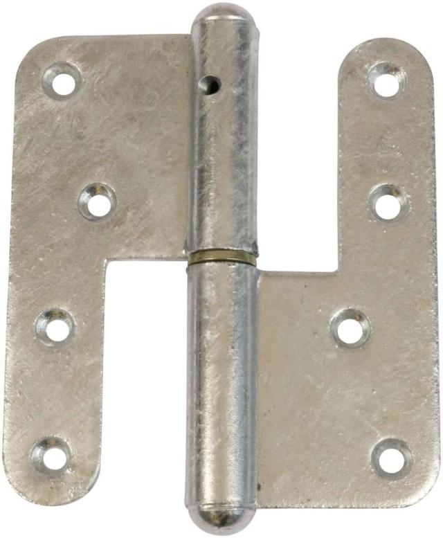 HEAVY DUTY DOOR HINGE 123X45MM Hot-dip galvanized Right