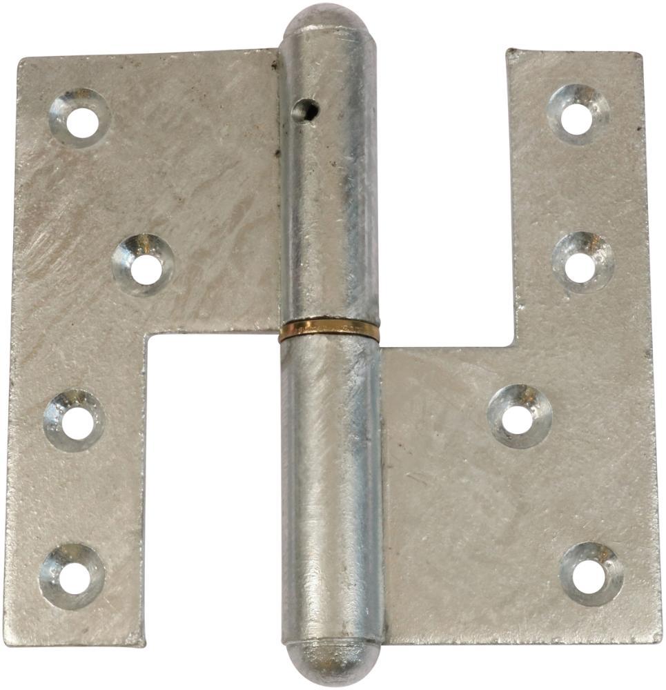 HEAVY DUTY DOOR HINGE 123X55MM Hot-dip galvanized Left