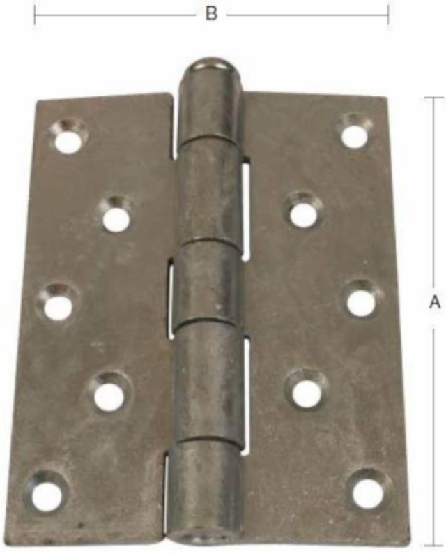 HEAVY EDGE HINGE 102X88 Galvanized Blue -