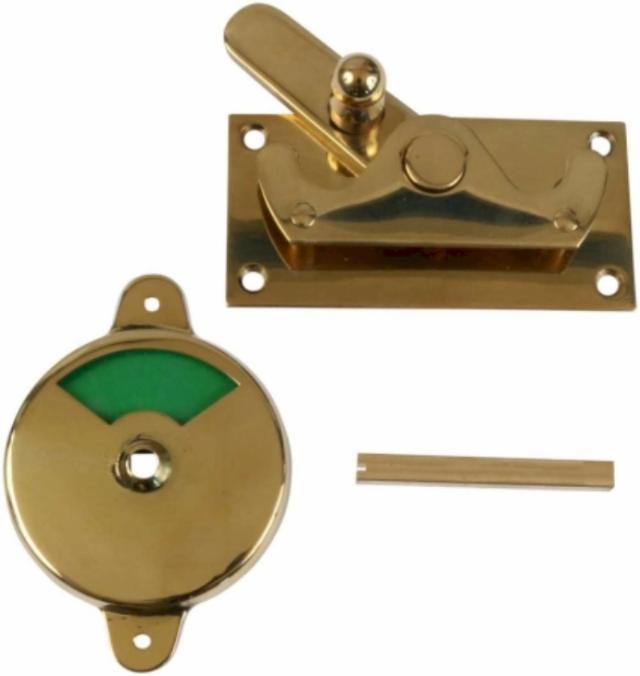 TOILET LOCK WITH ANGLE LOOK Polished