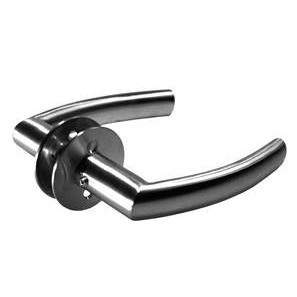 Dørgreb L-form 22mm - skarp hj. bue ud 