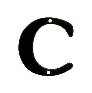 Buchstabe 572 C Schwarz 78 mm