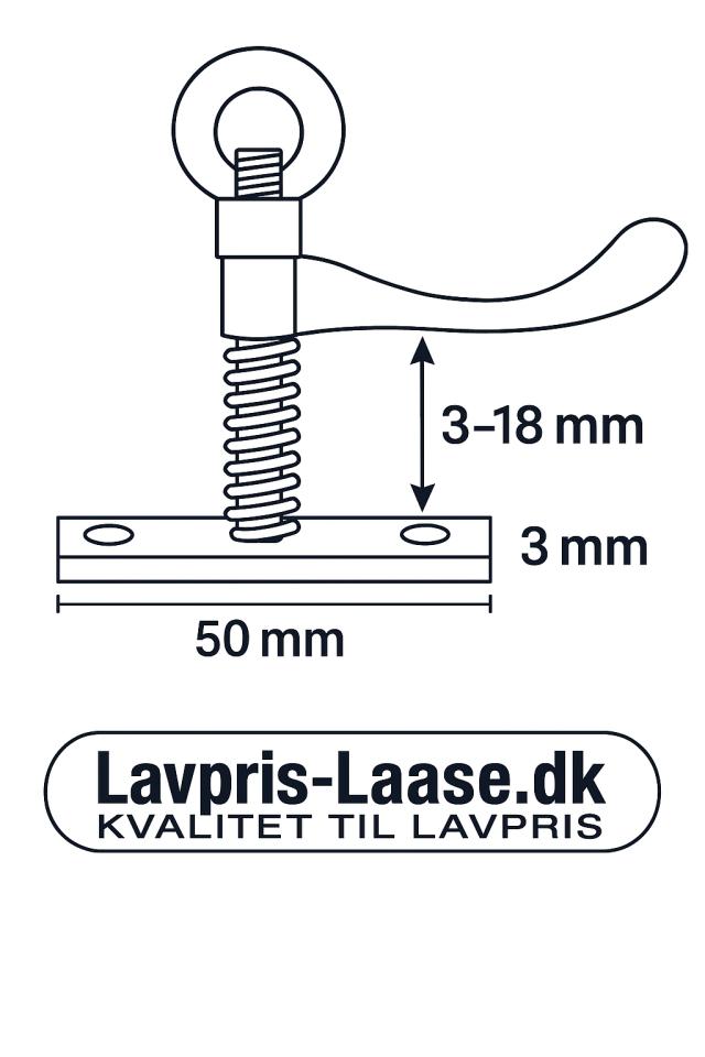 Twist 5060S Enkel Vierkant pl NiS