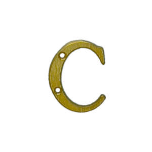 Letter 566 C MS 40 mm