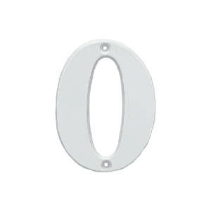 Hausnummer 565 0 Weiß 78 mm