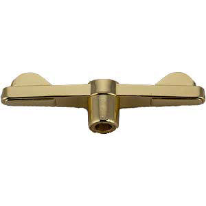 Knopf 51 Doppelmessing 10 mm