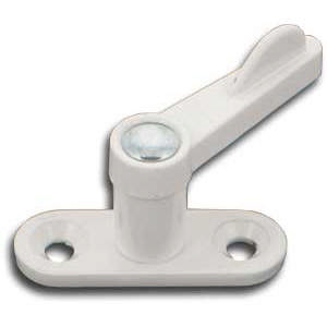 Drehkreuz auf Platte 50 Einzeln Weiß 15 mm