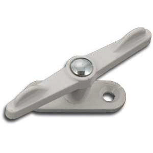 Drehkreuz auf Platte 51 Doppelweiß 13 mm