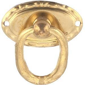 Meubelgreep 273 Messing Gepolijst met lak 21X38mm CC32