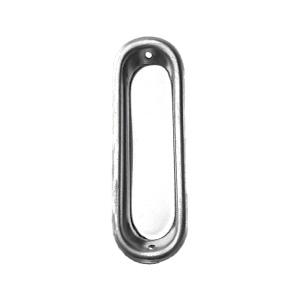 Schiebetürschüssel 5443 Oval 77x25 Ni Ø68 ø18 6mm